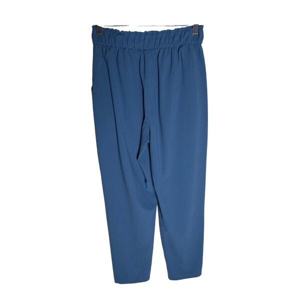 Lululemon Stretch High-Rise Pant 7/8 Length Blue-sz 6 - Picture 2 of 12